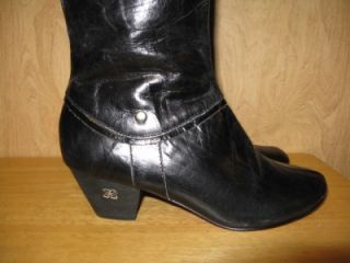 New $225 Shane and Shawn Womens Leatrice Tall Leather Boots 8 5 39