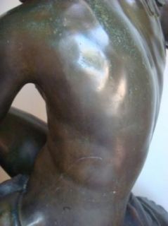 Charles Joseph Lenoir 1844 1899 Antique Huge Bronze