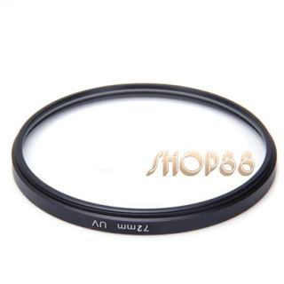 72mm UV Digital Filter Lens Protector for All 72 mm Canon Nikon DSLR