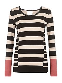 Kookai Mixed striped sweater Pink   
