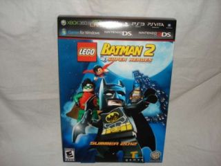 Lego Batman 2 Super Heros Display Big Box Size 16x12x3 Gamestop Xbox