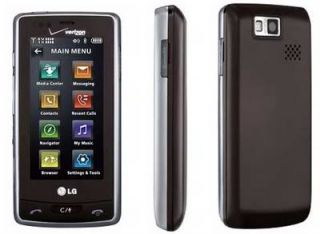 Cricket LG 9600 Versa Brown Cell Phone Great Condition Original Box