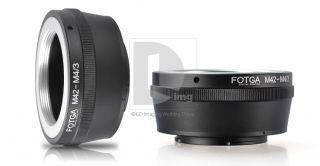Fotga Lens Mount Adapter for M42 Lens to Micro M43 4 3 GH1 G1 GF1 E P1