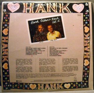 Leon Russell LP Hank Wilsons Back Vol 1