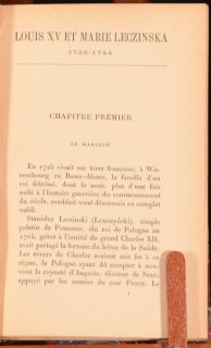 1902 Louis XV Et Marie Leczinska DApres Nouveaux Documents by Pierre