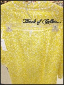 Tahari Leticia Easter 2 Piece Lemon Yellow Beaded Spring Skirt Suit $