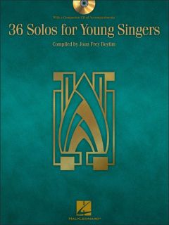 Hal Leonard 36 Solos for Young Singers Book CD