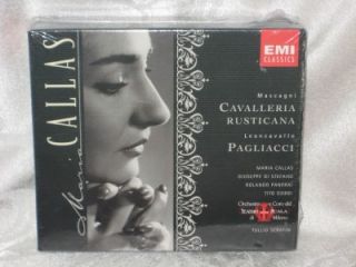 Maria Callas Mascagni Leoncavallo EMI Classic 2 CD New