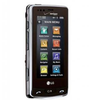 LG VX9600 Versa Verizon Brown Good Condition Cell Phone