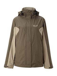 Jack Wolfskin Cold valley colour block coat Grey   