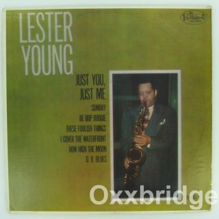 Lester Young Just You Me Charlie Parker Jazz Bebop Vinyl Record