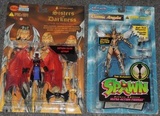 Sisters of Darkness Letha Action Figure Cosmic Angela Spawn McFarlane