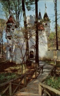 Ligonier PA Enchanted Castle Story Book Forest Amusement Park Postcard