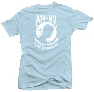 Pow MIA You Are not Forgotten Vietnam War New T Shirt