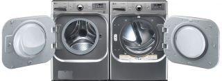LG Washer Electric Dryer Set WM8000HVA DLEX8000V Steamwash Steamdryer