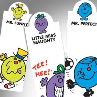 Mr. Men and Little Miss Magnetic Bookmarks