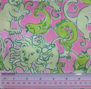 Lilly Pulitzer Fabric Fried Catfish 17 x 19 Inches