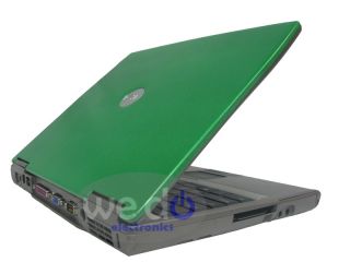 Lime Green Color Dell D800 15 4 WiFi Standard Laptop