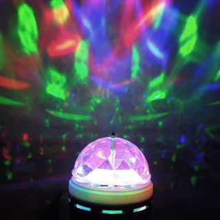 LED Moving Light RGB Stage Lighting Crystal Magic Ball for Dance DJ