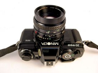 Minolta X700 x 700 Camera MD 50mm F1 7 Serviced with GUARANTEE Near