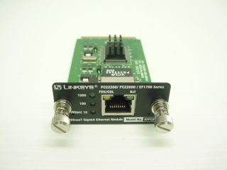 Linksys Cisco EFPC2GE 1000 Base T Gigabit for PC22604