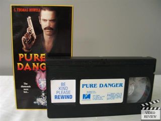 Pure Danger VHS C Thomas Howell Teri Ann Linn Leon Michael Russo