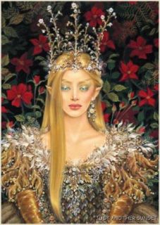 Maxine Gadd Fairy Faery Print Retired Elf Queen Bride Fae Crown