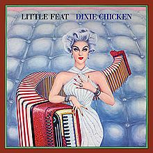 Little Feat Dixie Chicken Signed LP GAI