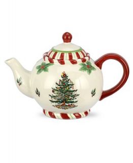 Spode Serveware, Christmas Tree Peppermint Teapot