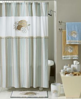 Avanti Bath Accessories, By The Sea Shower Curtain  