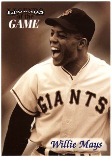 1998 Sports Illustrated Then and Now 20 Willie Mays