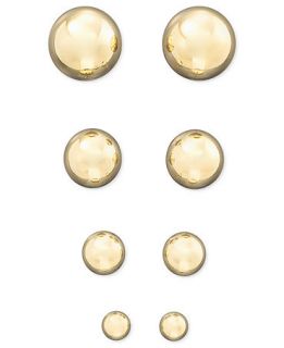 14k Yellow Gold Ball Stud Earrings (4   10mm)   Earrings   Jewelry