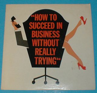 How to Succeed in Business w/o Really Trying OCS soundtrack lp RCA