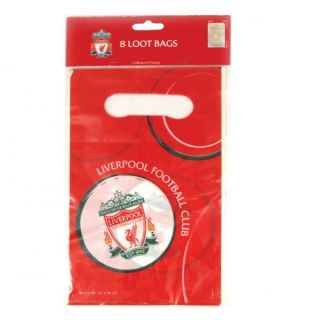 Liverpool Football Club Party Loot Bags x 8 £3.89