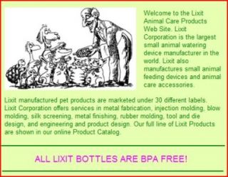 Lixits Water Bottle Tip Spring Med Use Your Bottle