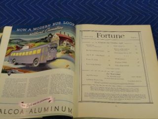 October 1938 Volume XVIII Number 4 Fortune Magazine AA76