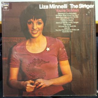 Liza Minnelli The Singer LP Mint KC 32149 Vinyl 1973 Record