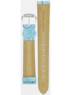 Genuine Timex 12mm Turquoise Genuine Leather Watch Band TX20412LAQ