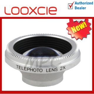 Looxcie 2X Zoom Telephoto Lens for The LX2 Camcorder New Authorized