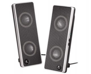 Logitech V10 Portable Notebook Speakers 097855035301