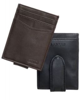 Lauren by Ralph Lauren Mens, Smooth Leather Slim Card Case