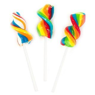 Mini Twisty Swirl Candy Lollipops 1 DZ