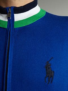 Polo Ralph Lauren Golf The open zip through sweater Royal   