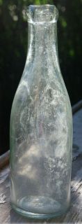 RARE 1907 Loogootee s I G w Southern Indiana Glass Works Blob Top Soda