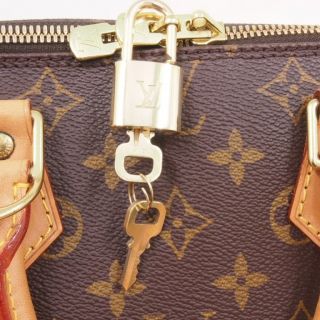 Louis Vuitton Alma LV Monogram Brown Handbag louis Vuitton Paris