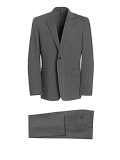 Herringbone formal suit Charcoal   