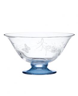 Lenox Crystal Bowl, Butterfly Meadow Blue   Bowls & Vases   for the