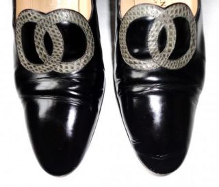 Free Shipping RARE Silvia Fiorentina Designer Black Heels Womens Shoes