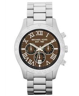 Michael Kors Watch, Mens Chronograph Layton Stainless Steel Bracelet