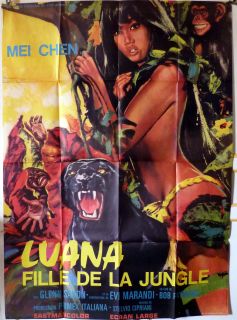 Luana The Girl Tarzan 47x63 French 1968 Mei Chen